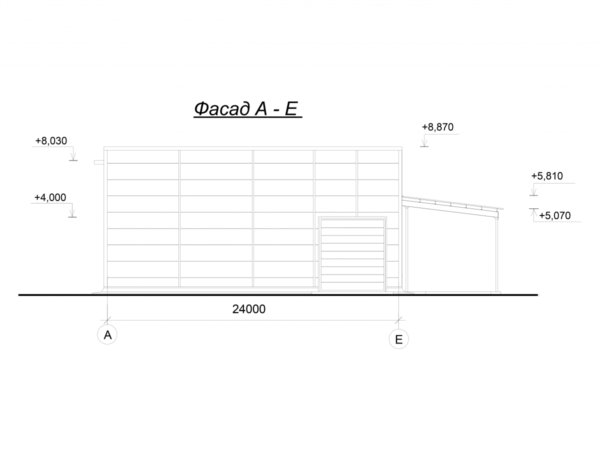 3D визуализация Каркасный склад из сэндвич-панелей - фото 15